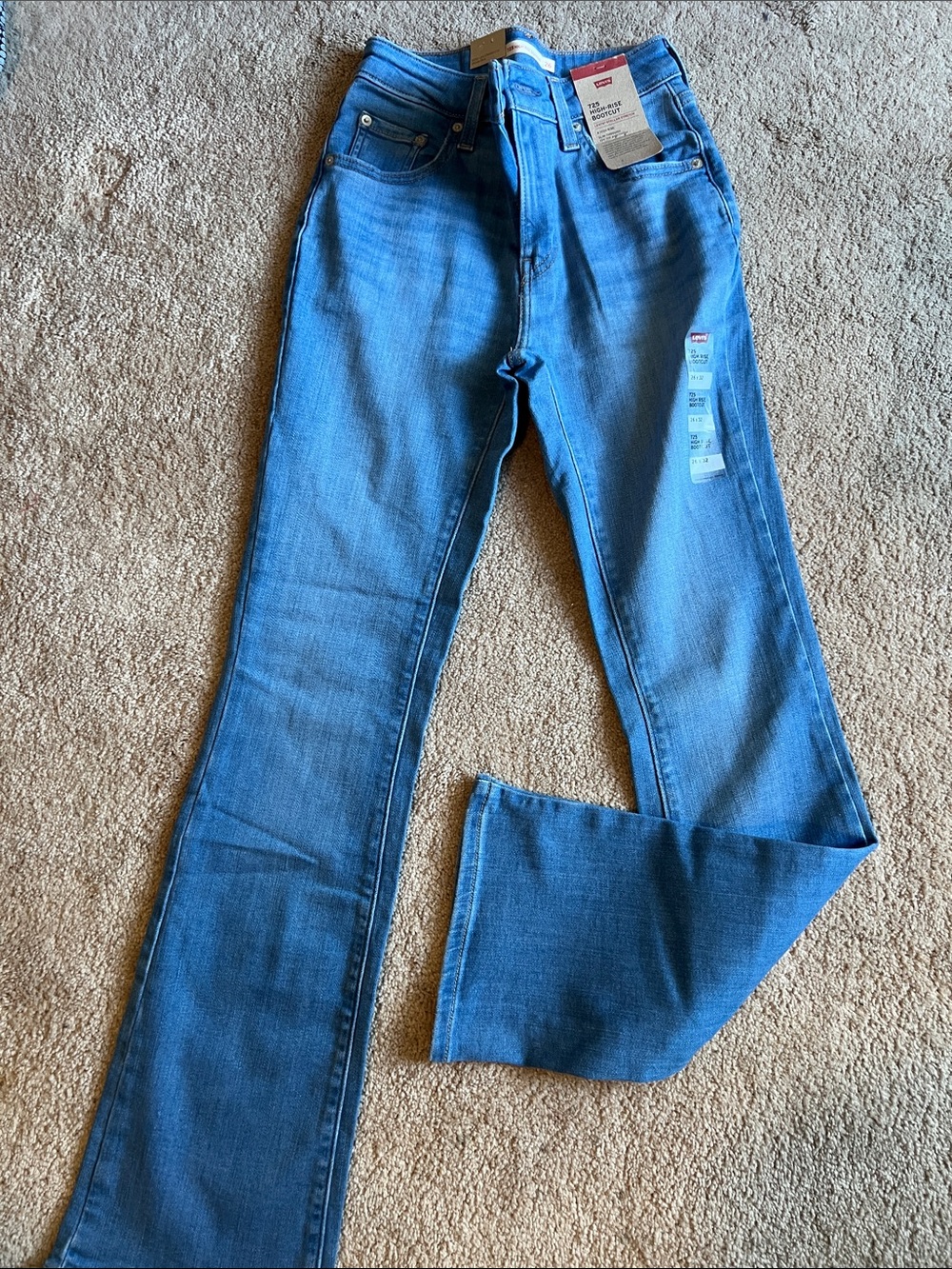 🔥 Levi's High Rise Bootcut 26x32 Women's Jeans new